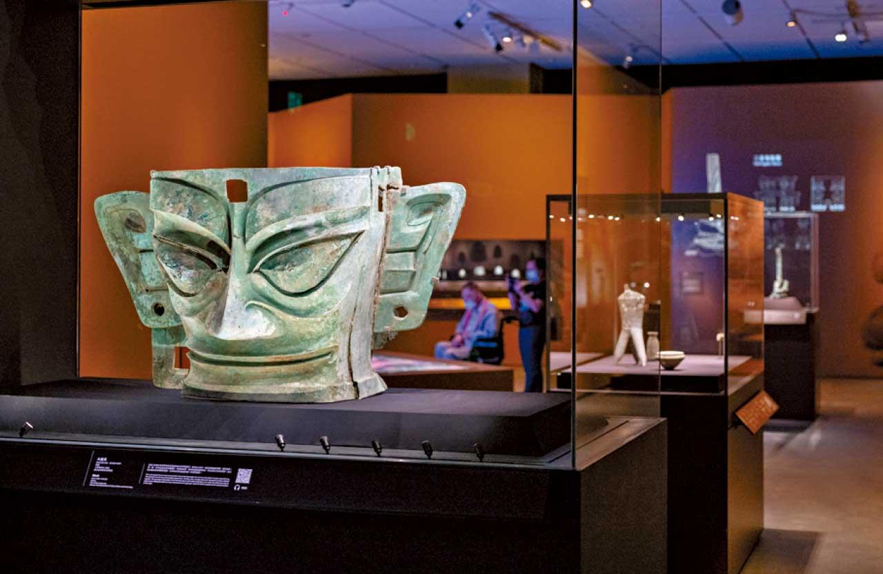 香港故宮之三星堆秘趣 巨型青銅面具不解之謎