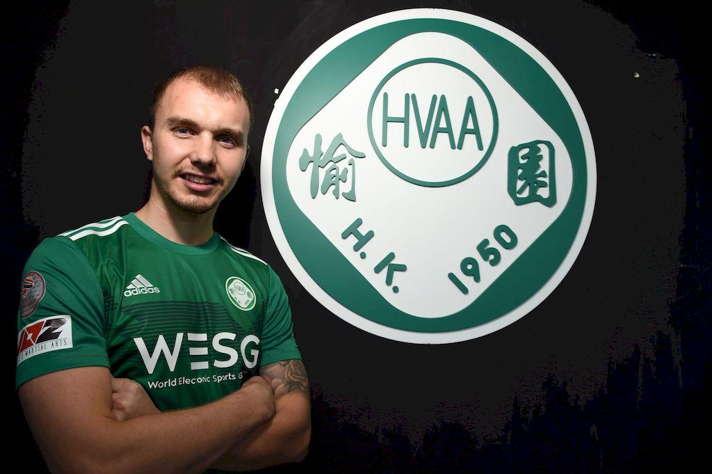 查理史葛2020年來港簽約愉園（資料圖片）