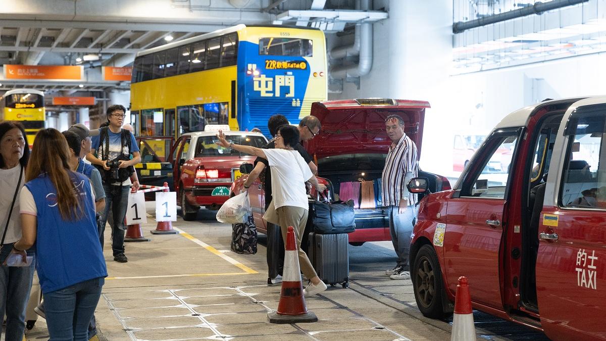 啟德郵輪碼頭早前被揭交通問題存在已久。(資料圖片／蘇文傑攝)