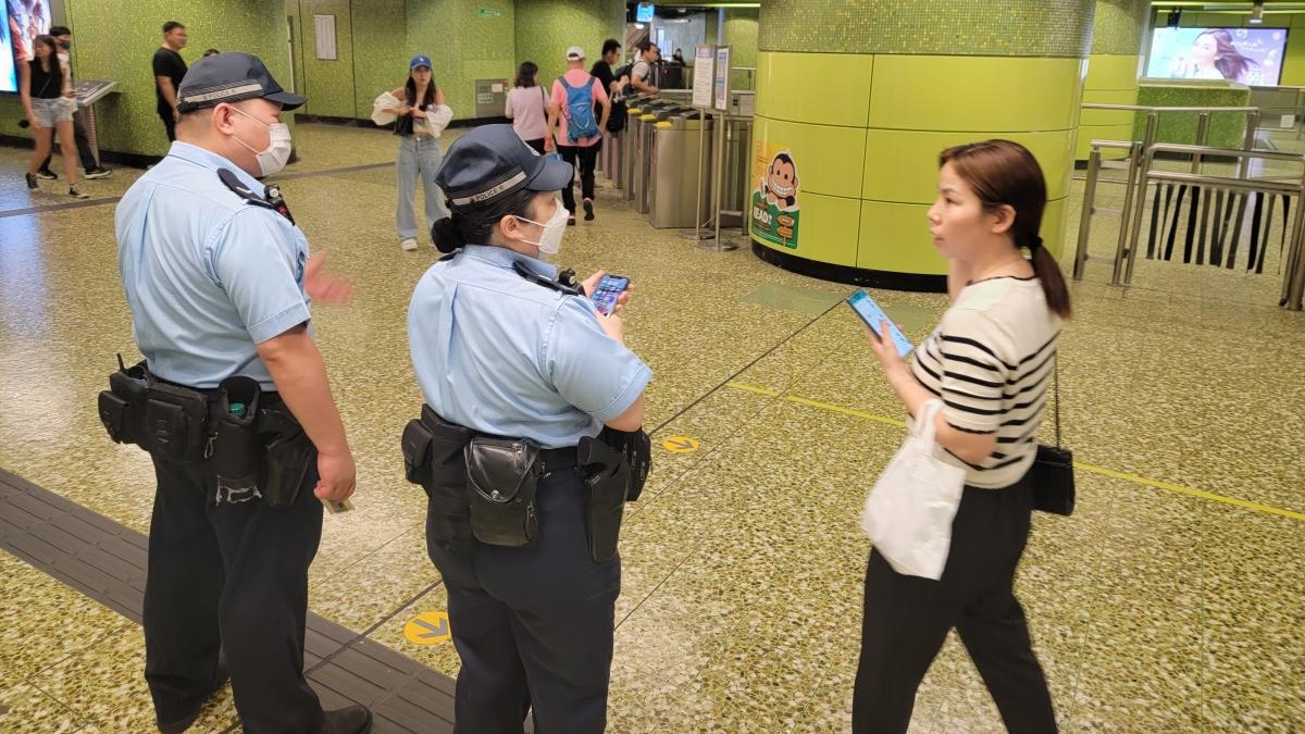 有報道指，警方擬最快明年初解散有38年歷史的鐵路警區。(資料圖片／鍾式明攝)