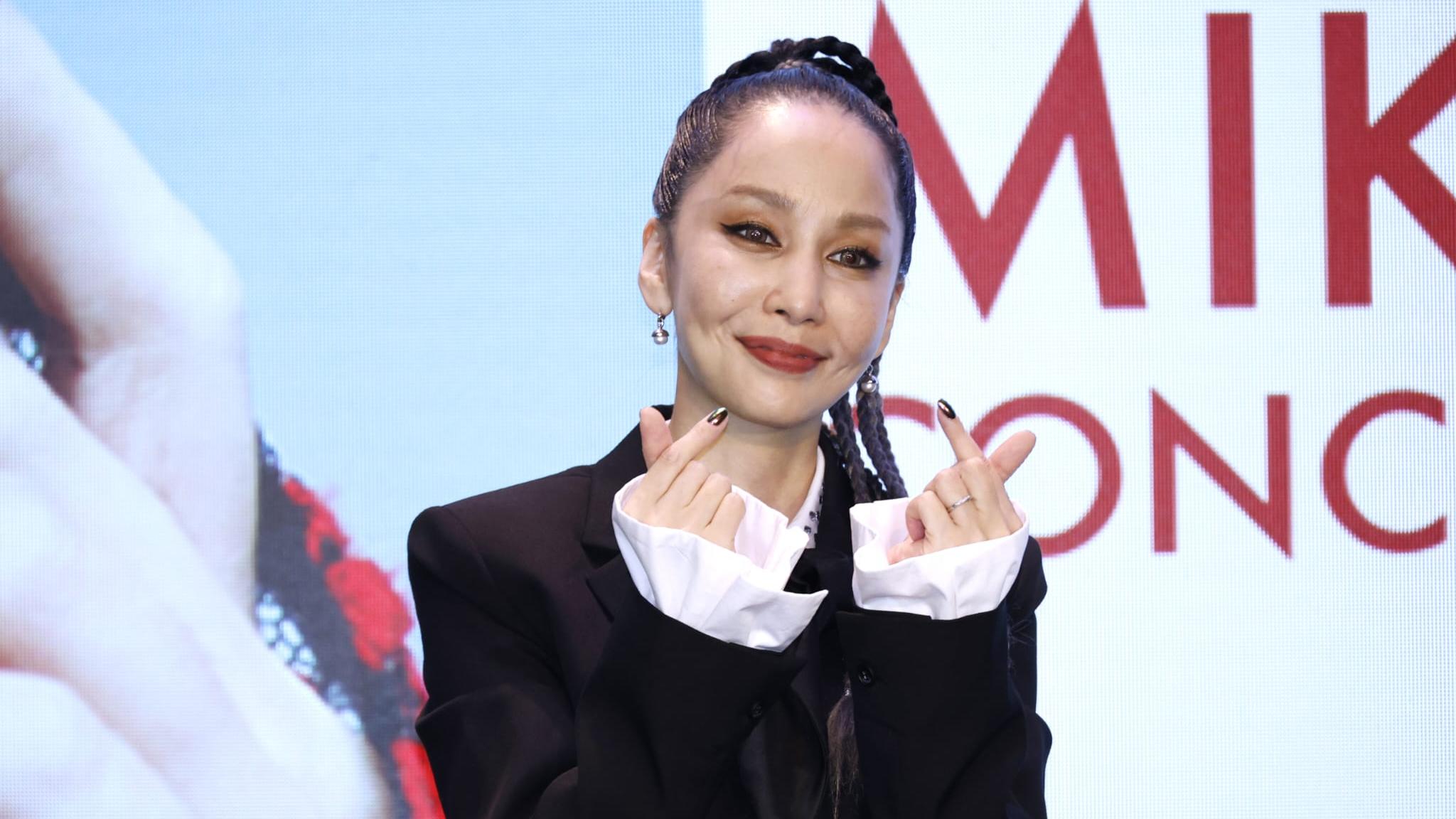 中島美嘉Sweet爆派心 開記者會宣傳香港個唱 