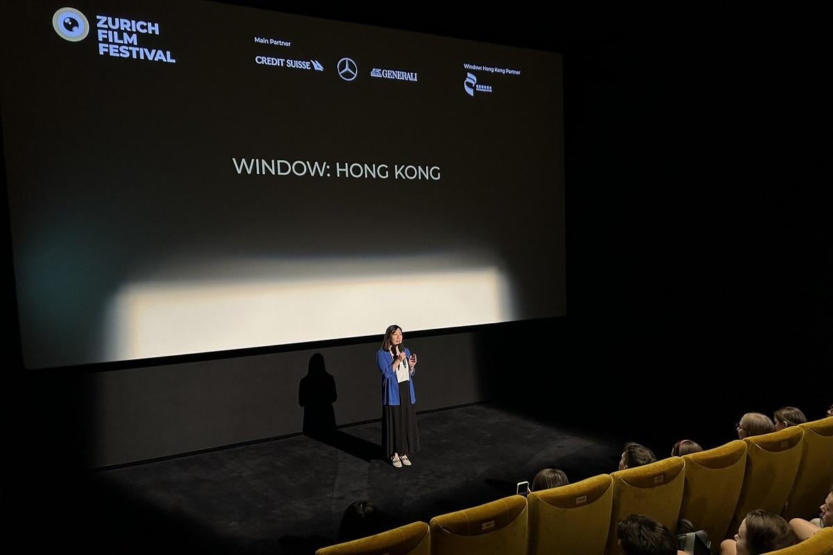 司徒加敏表示，港人一直為香港電影業感到自豪。(政府新聞處)