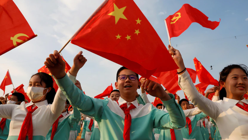 人大通過《愛國主義教育法》明年實施。(路透社資料圖片)