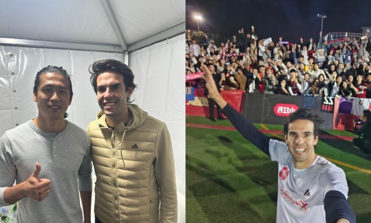 卡卡中國行中文答謝球迷︰我愛你們 大會疑播錯國際米蘭會歌