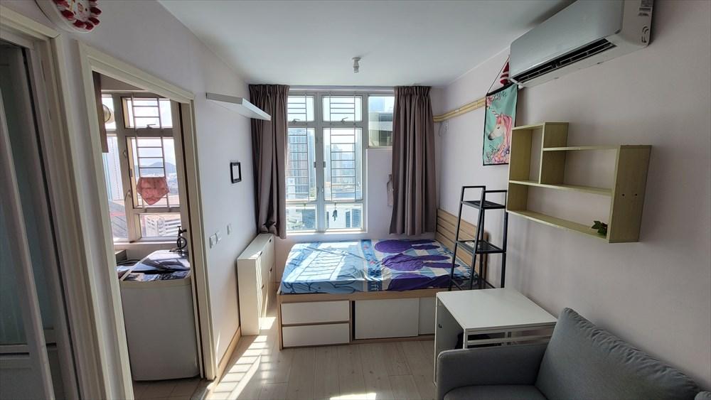 單位為開放式間隔，日間光線充沛，感覺舒服開揚。(代理提供)