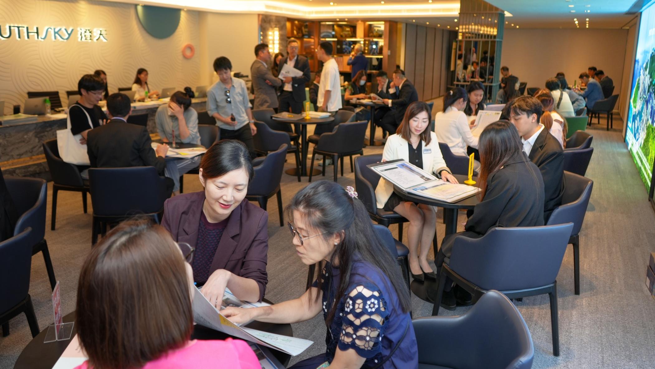 澄天示範單位錄逾千參觀人次 短期公布銷售安排｜香港仔新盤