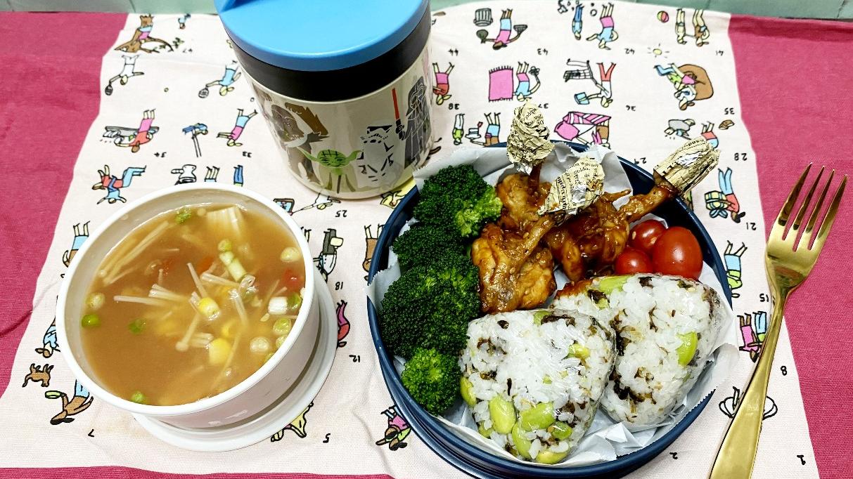 飯團食譜│枝豆小飯團 野餐必備常溫便當