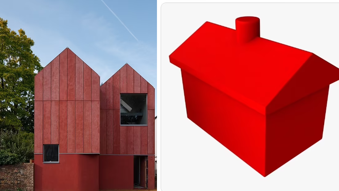 英國物業｜建築師夫婦精心設計夢想屋上電視  被嘲似足「大富翁屋仔」