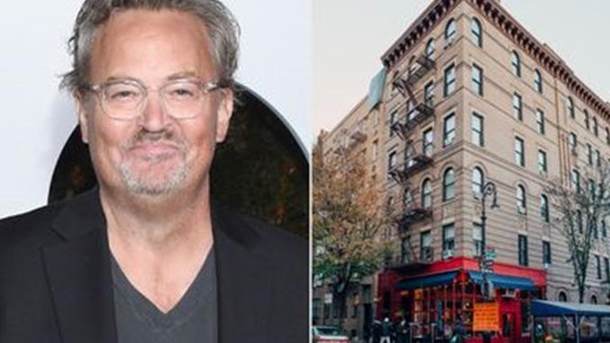 粉絲到《老友記》寓所獻花悼念Matthew Perry