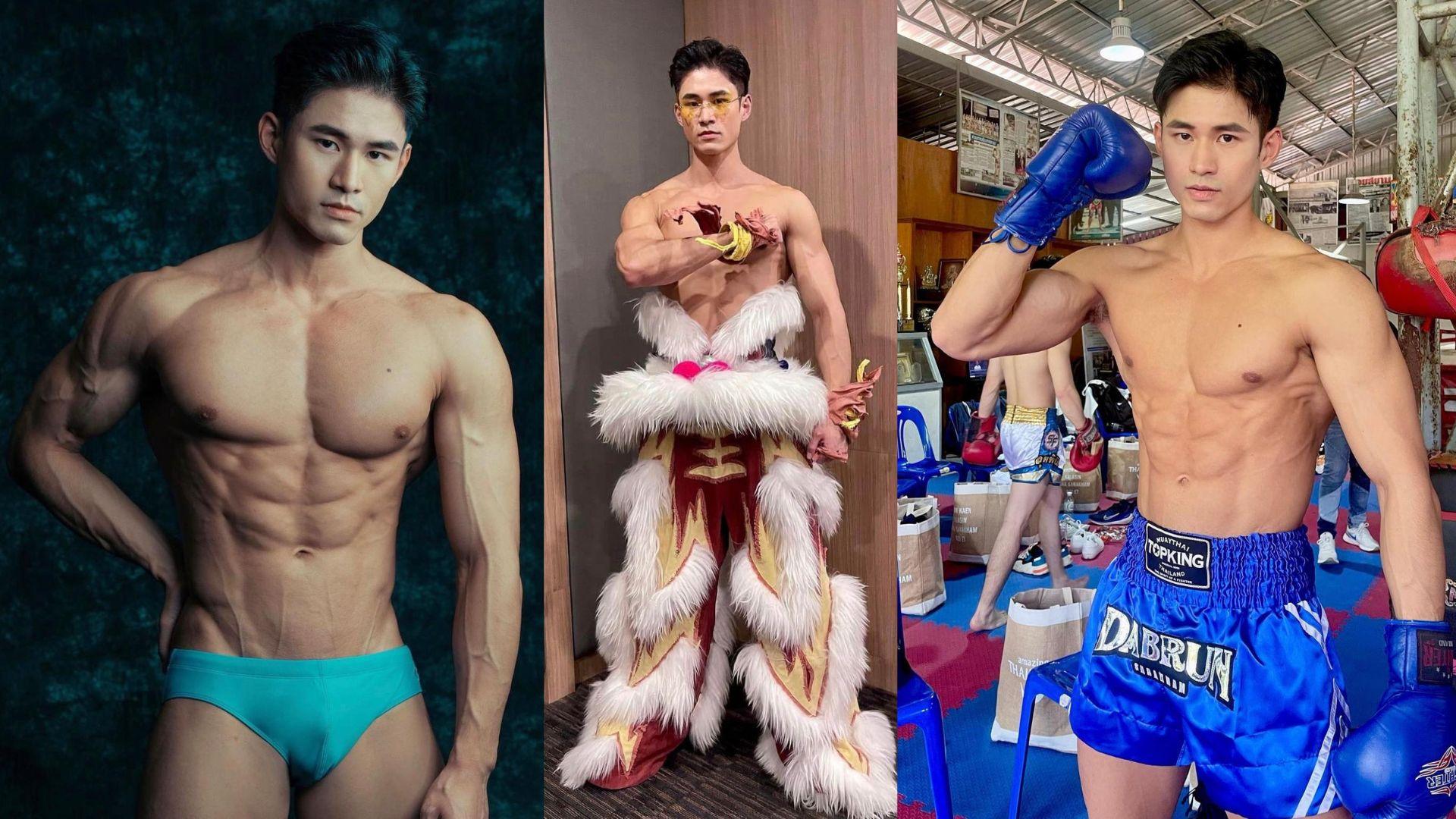 張馳杰Oliver穿醒獅戰衣出戰全球先生 封大熱有望為港爭光