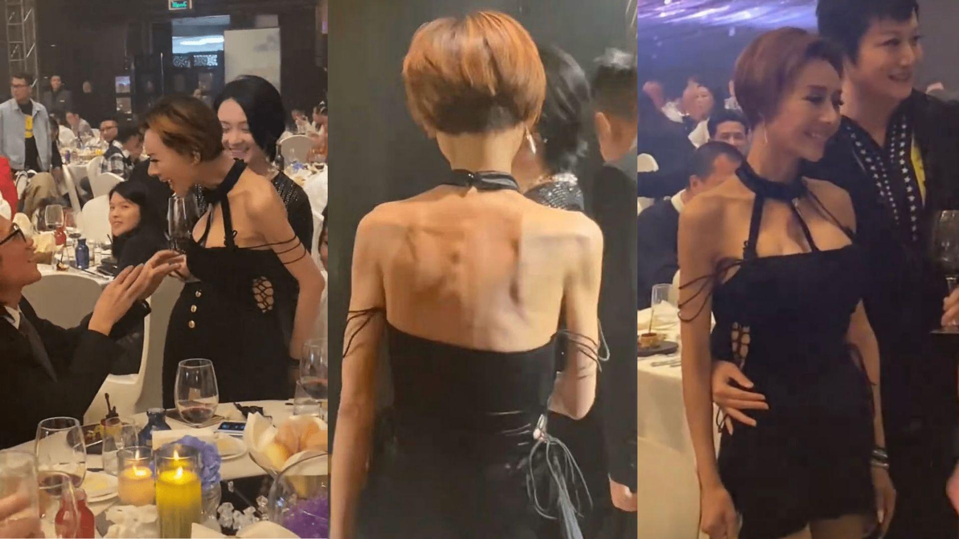 葉子楣鋪路復出 拋巨胸現身晚宴驚現皮包骨