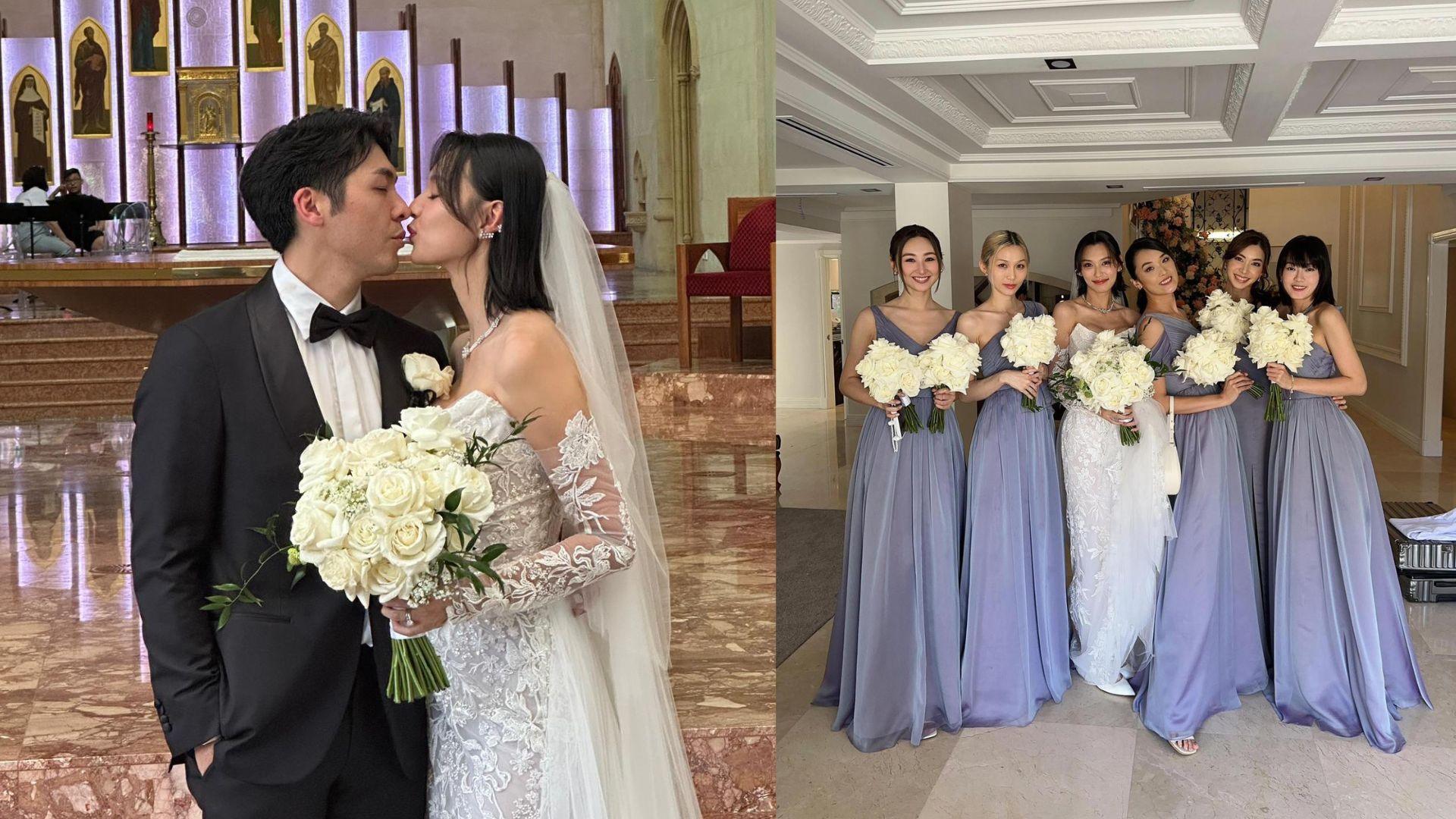 王丹妮嫁羅孝勇3年澳洲補辦婚禮 高Ling廖子妤任姊妹團