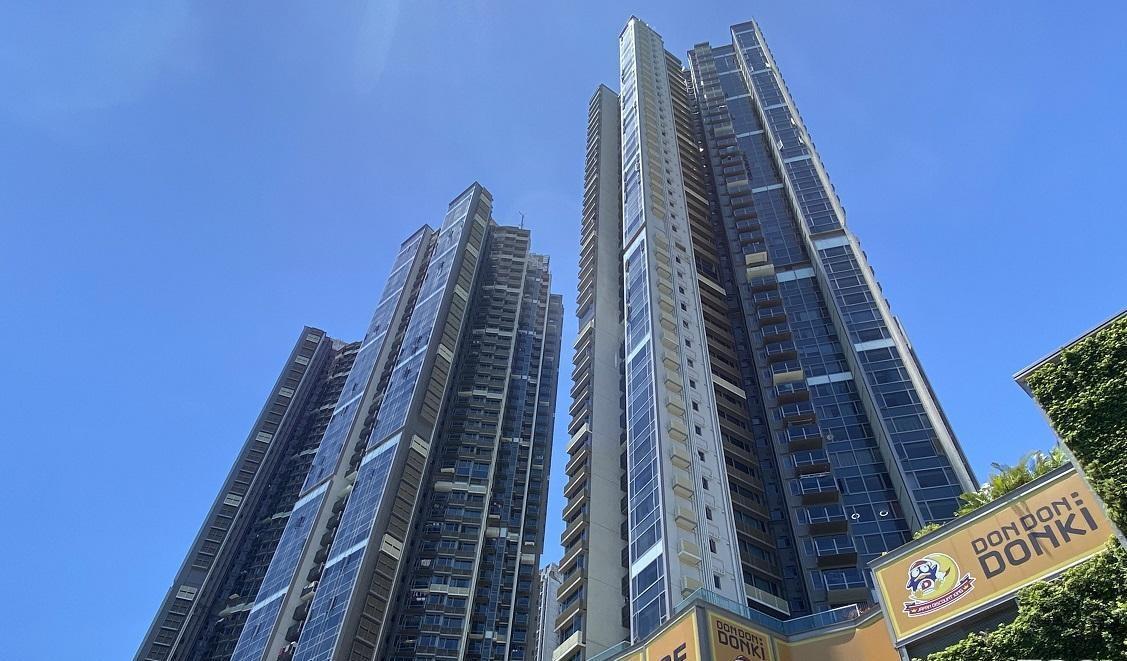 荃灣海之戀本月交投按月增加1倍，樓價則微跌約4%。