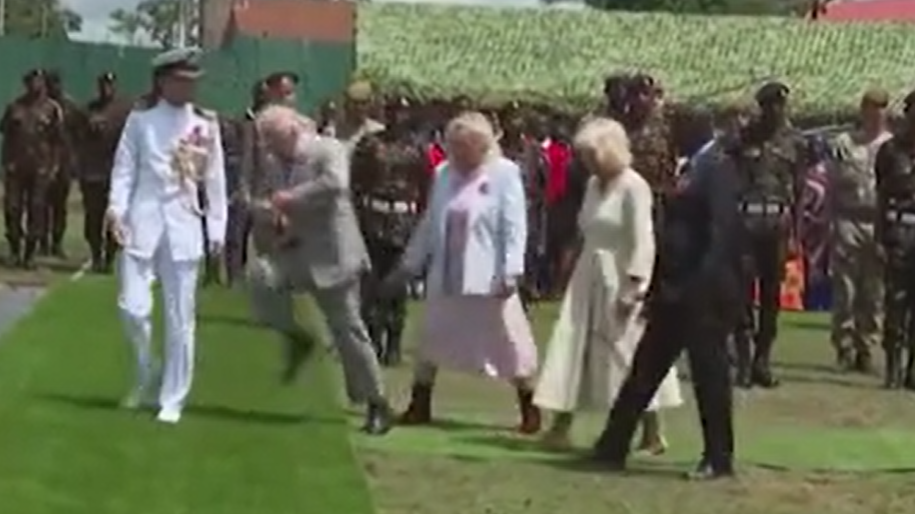 英國王室｜74歲查理斯三世幾乎當眾仆低  訪肯尼亞險出醜(有片)