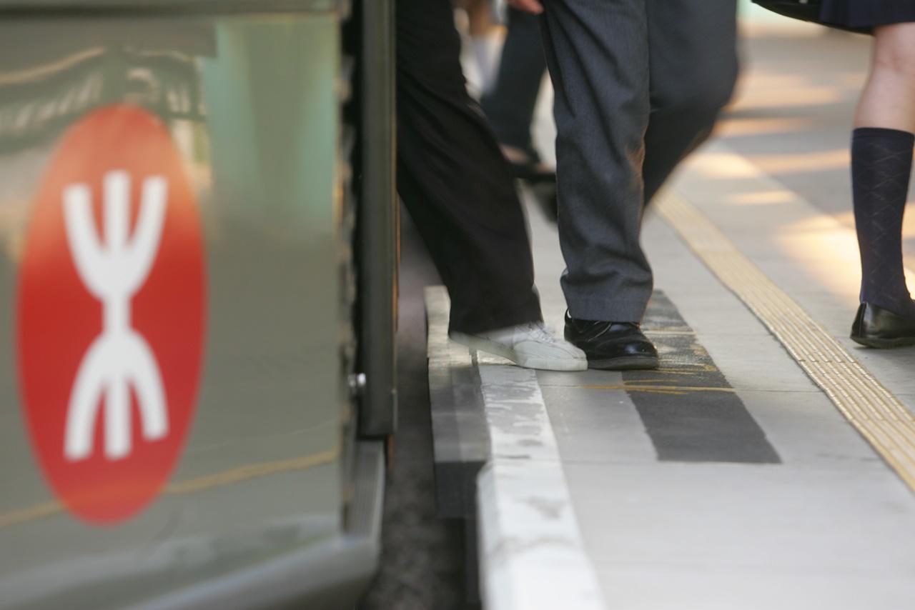 東鐵綫大埔墟站附近一度信號故障。(資料圖片)