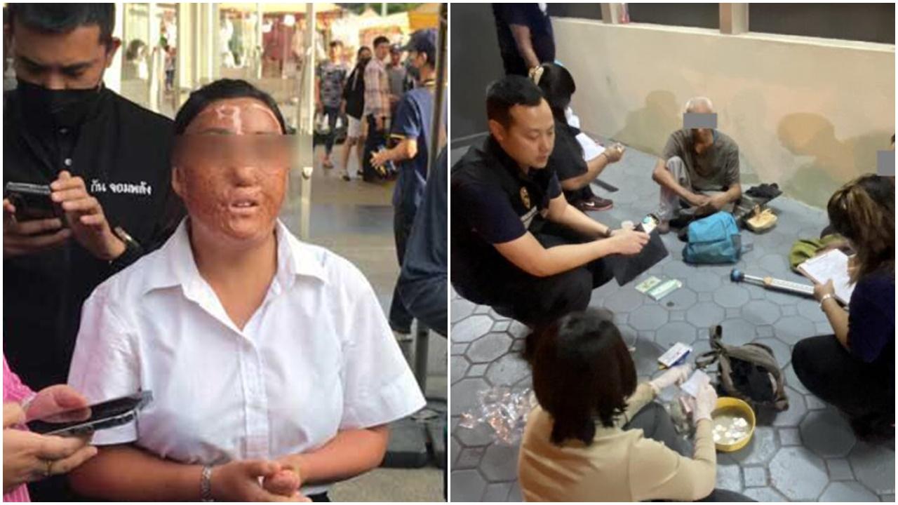 內地「丐幫」湧現泰國揭月賺近40萬，網民：自己人只騙自己人。(微博)