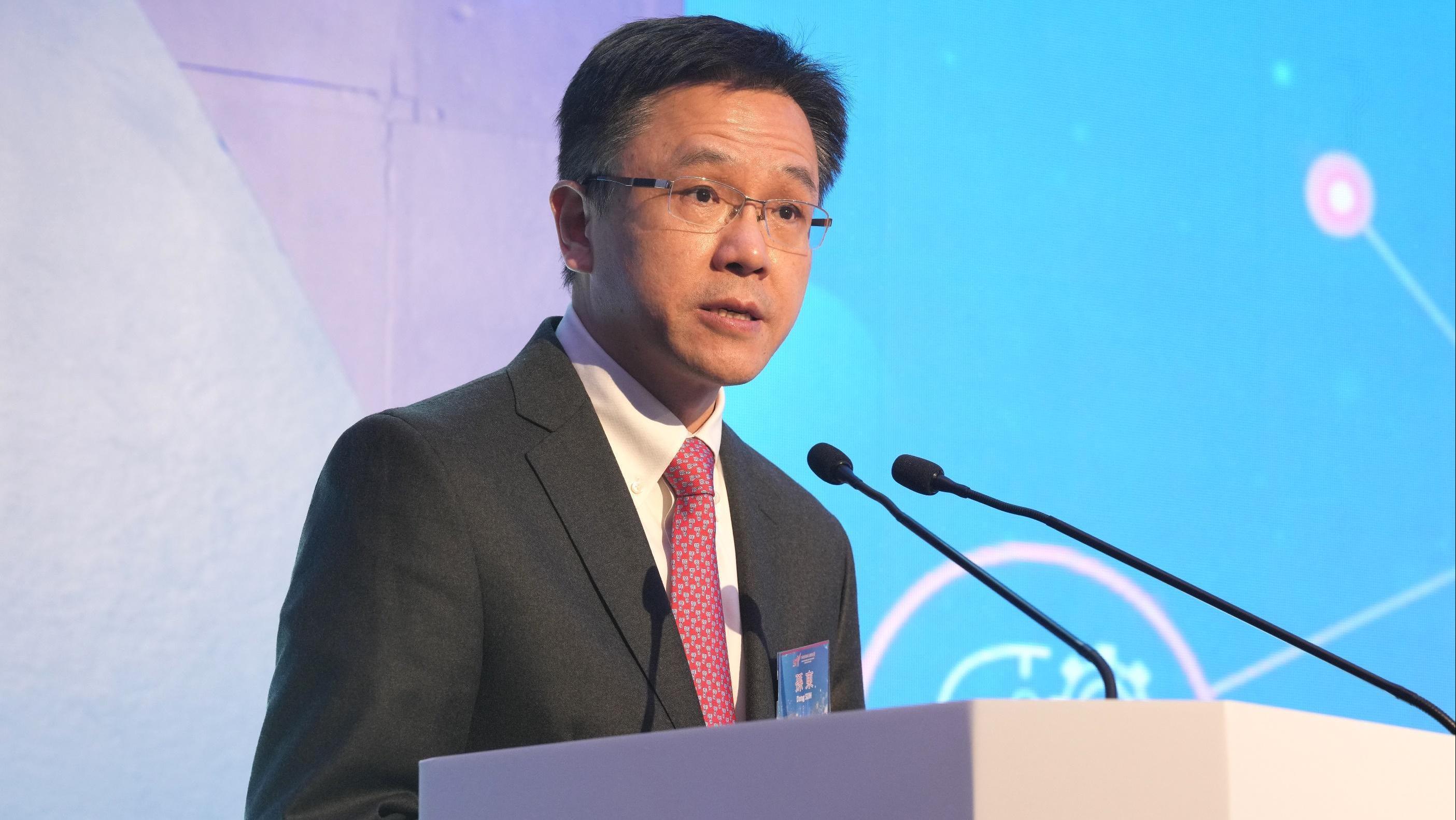 美國限制投資中國科技　孫東：單邊政策對本港創科發展影響有限