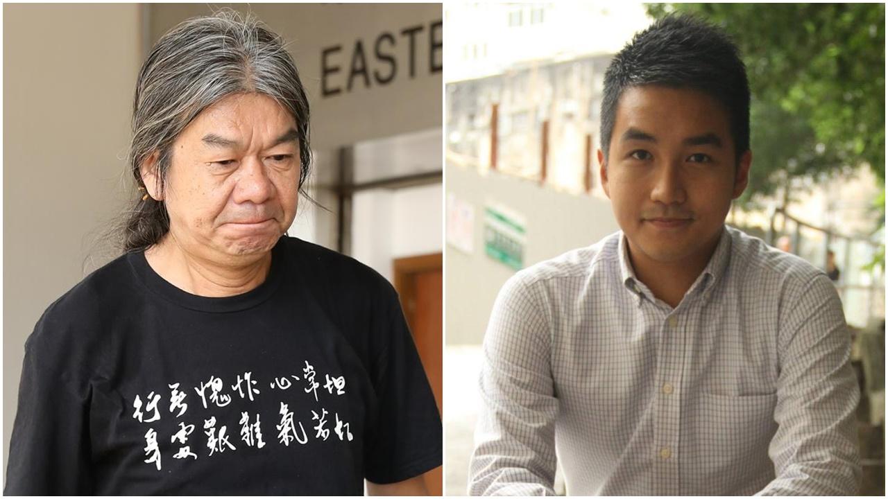 左梁國雄，右鄭達鴻。(資料圖片/鄭達鴻fb圖)