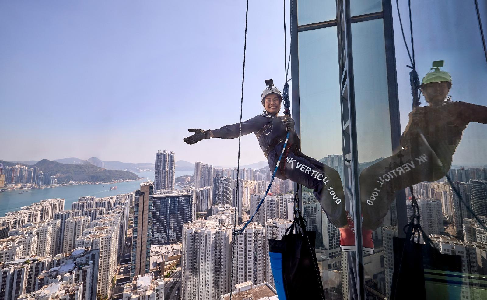 「牛下女車神」李慧詩是「HK Vertical 1000」的其中一位挑戰者。