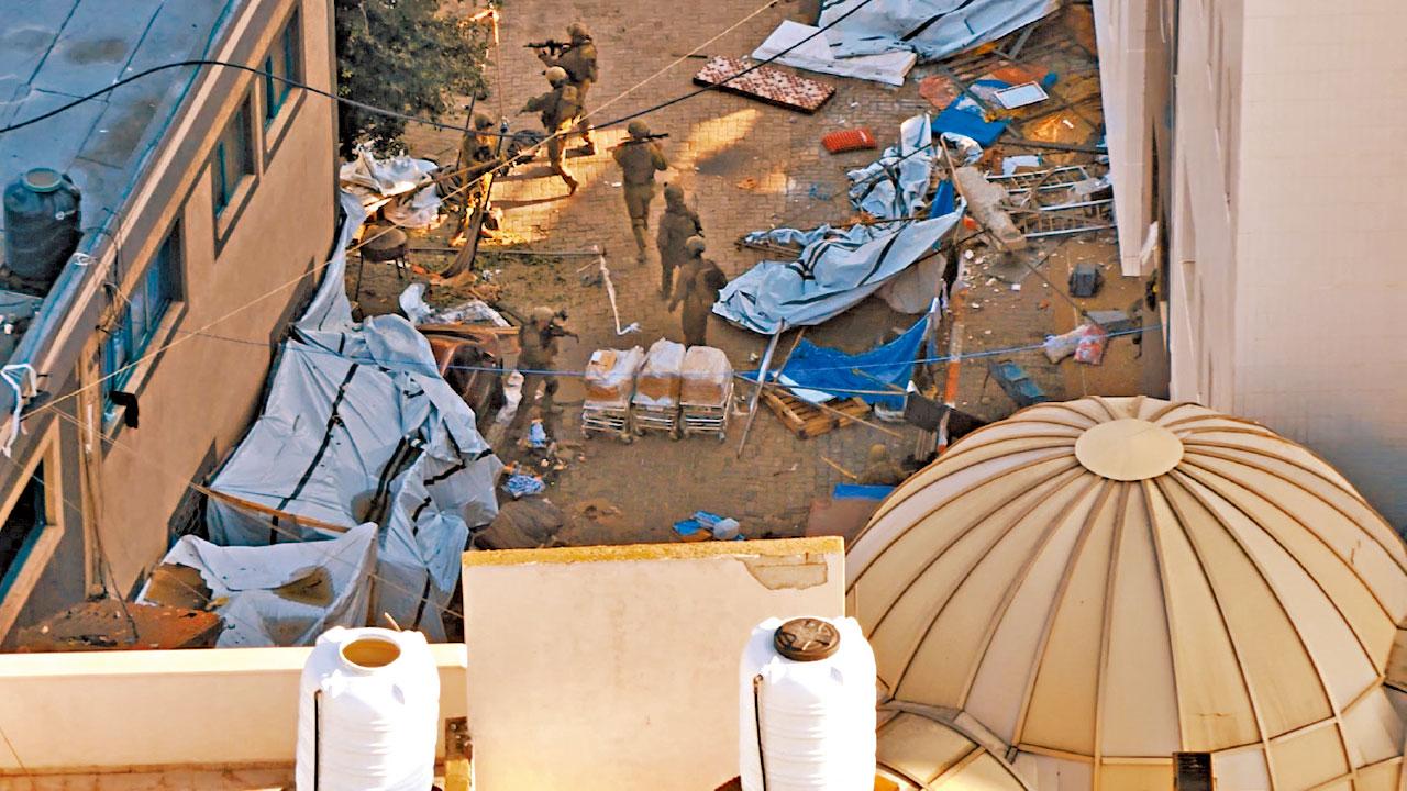 哈馬斯斥美開綠燈 以軍攻入加沙最大醫院