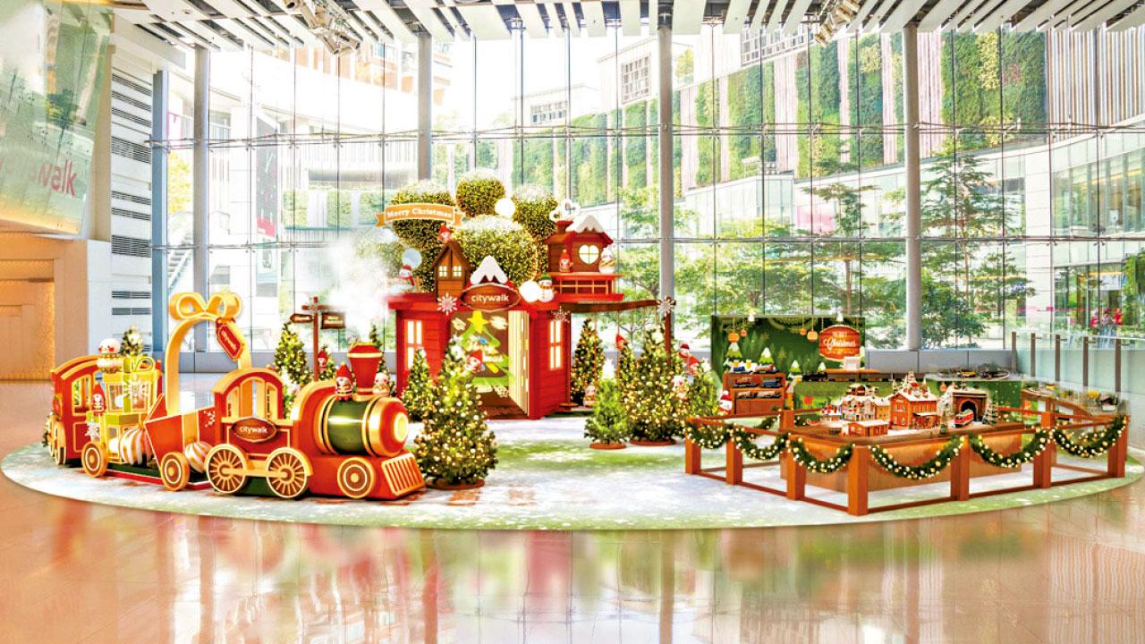 荃新天地化身聖誕小鎮 打卡購物行市集