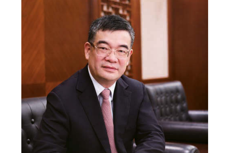 中信集團董事長朱鶴新，據報出任外管局局長及人行副行長。(中信)