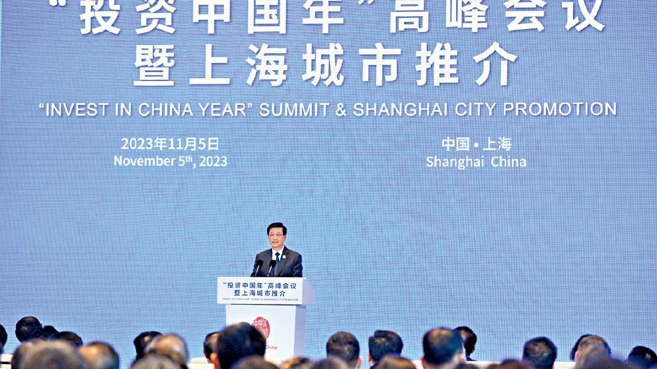 稱香港不單是「超級連繫人」 李家超︰更是「超級增值人」