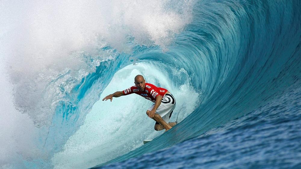 巴黎奧運承諾會在大溪地舉行滑水項目比賽。(路透社)