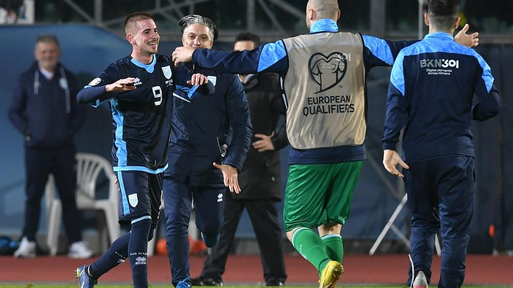歐洲最弱的聖馬力諾，在今屆外圍賽連續3場入球，是國家隊史上的首次。(路透社)
