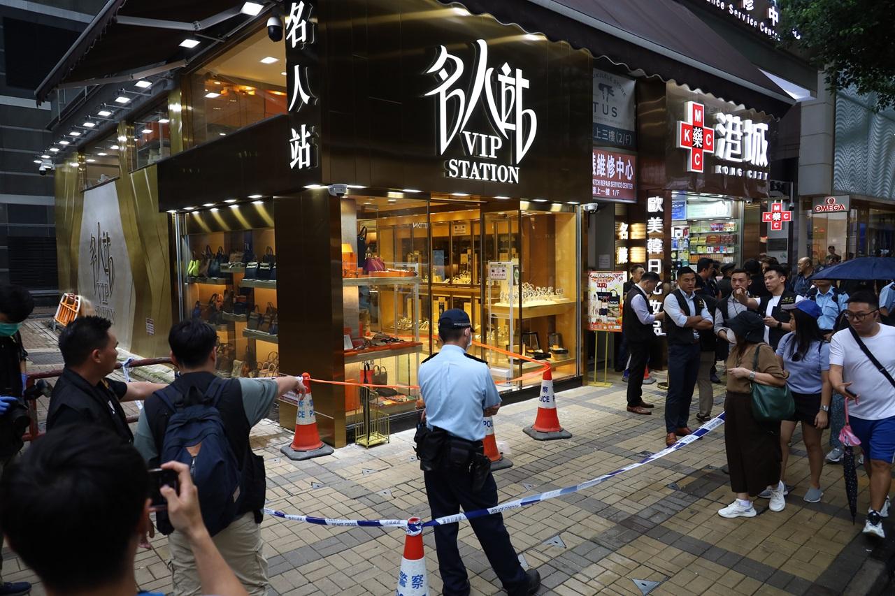 警方拘涉9月尖沙咀錶行劫案車手。(資料圖片/鍾式明攝)