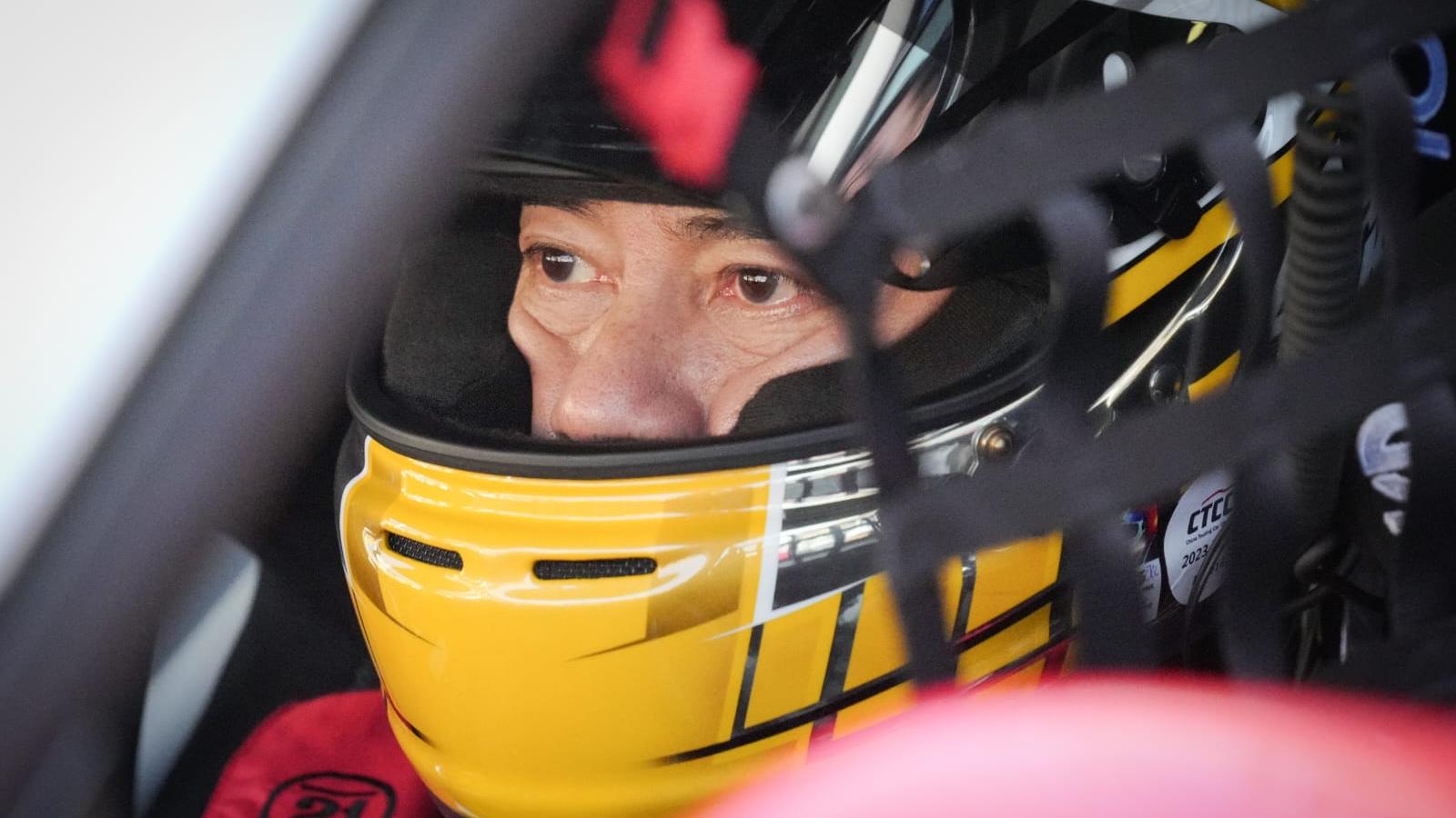 郭富城出戰澳門賽車 排位賽一波三折提早結束