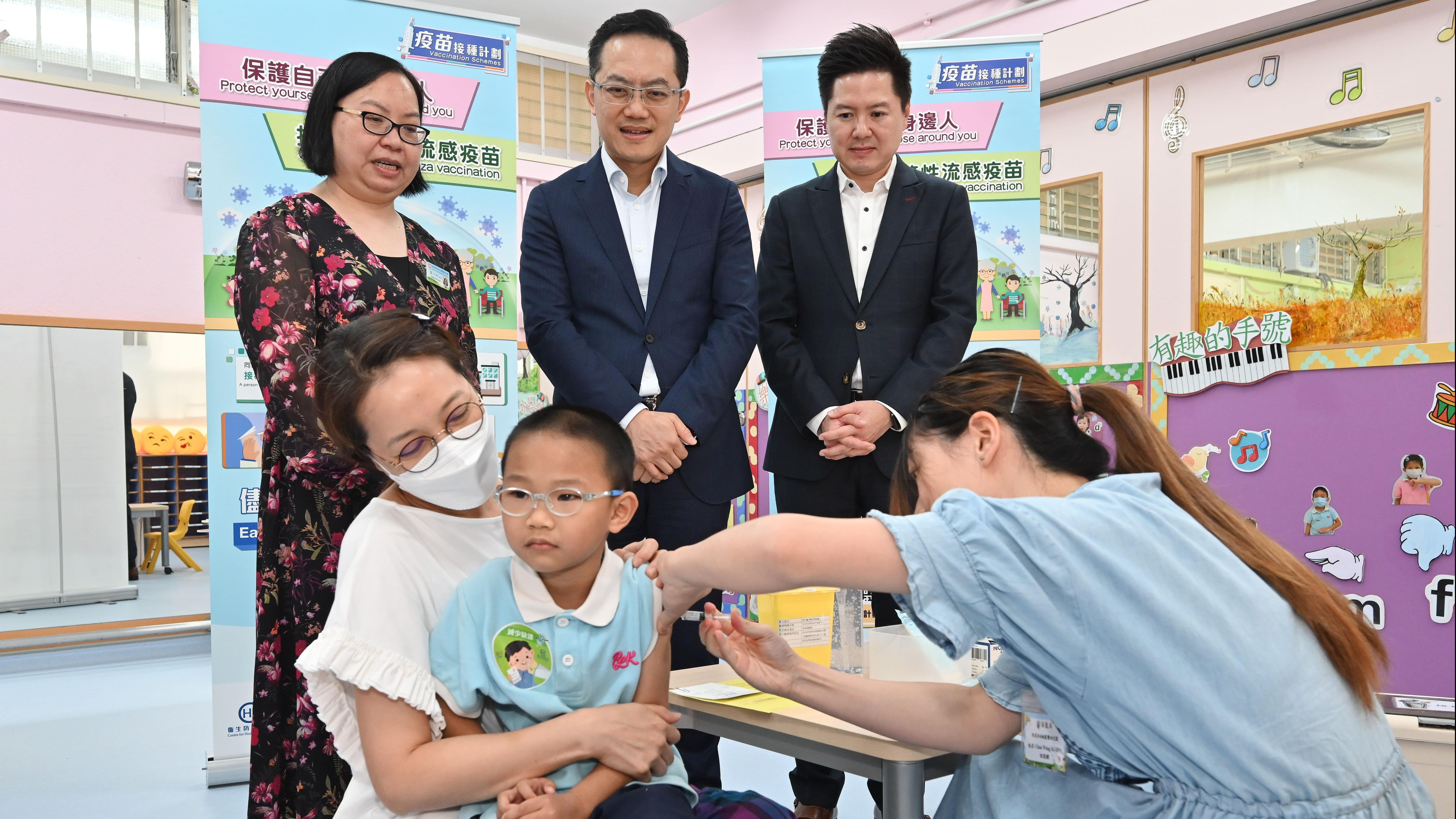 流感｜已接種逾88萬劑季節性流感疫苗　較去年同期增約20%