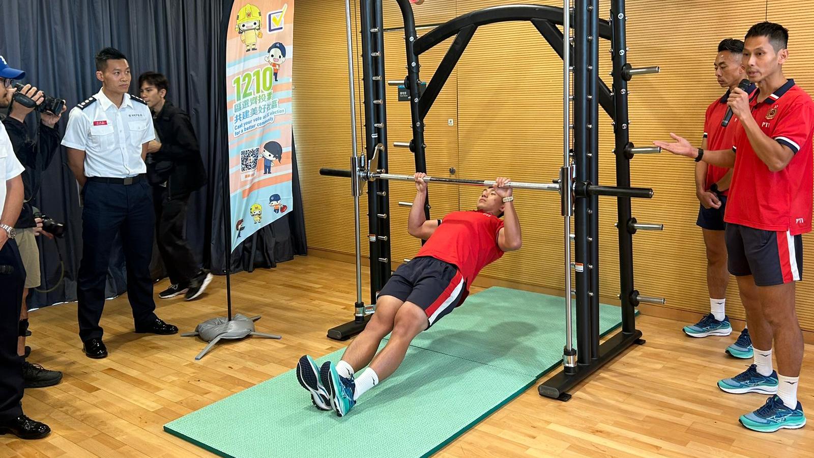 消防處調整入職視力及體能測試要求 