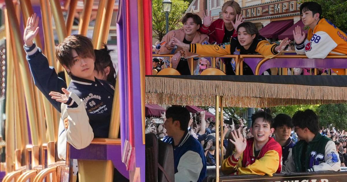 MIRROR 5周年｜MIRROR巡遊跟fans狂揮手 姜濤疑中暑坐船頭暈暈