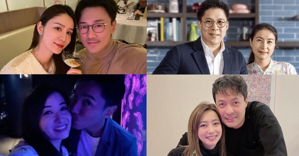 林峯孖老婆撐枱腳慶祝周年紀念 張頴康霍啟剛偕妻慶祝結婚11年