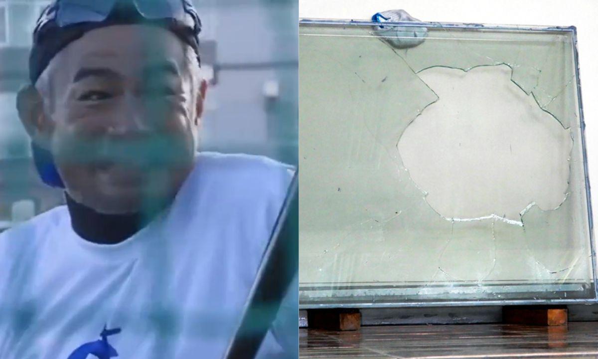 鈴木一朗全壘打意外打爆課室玻璃　校方「裱起」窗框︰盼啟發學生(有片)