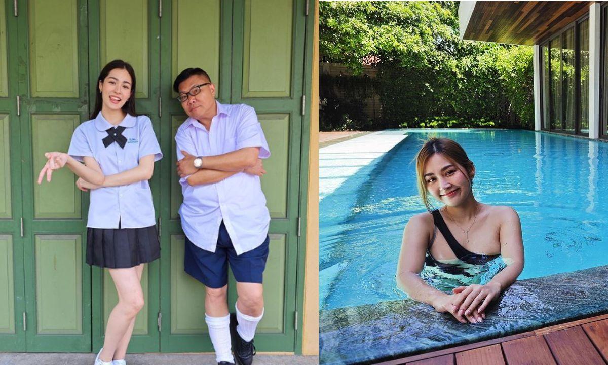 冲遊泰國｜胡慧冲冬蔭表妹派泳池福利圖 冬蔭家族新成員為港泰混血兒(有圖)