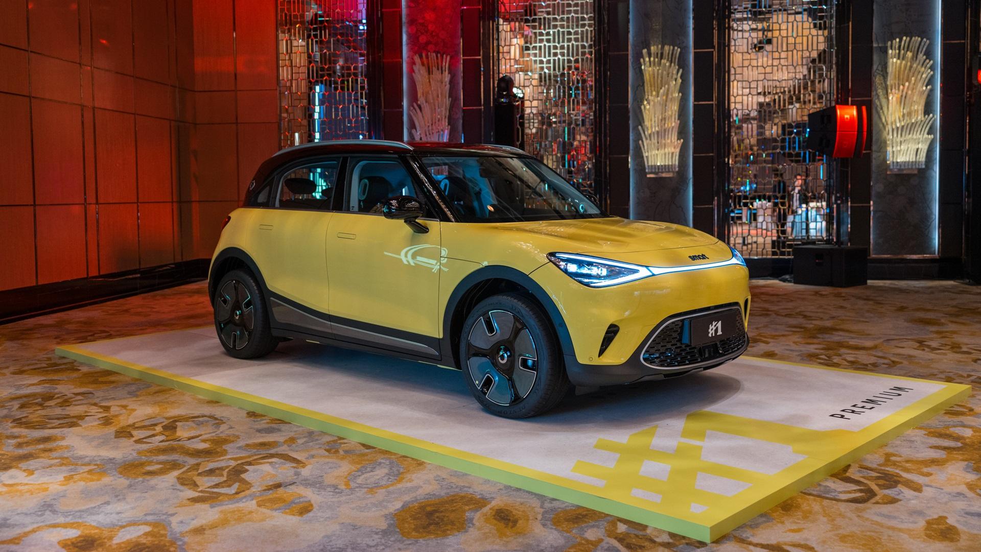 電動車丨Benz車身 吉利SEA純電平台 仁孚引入Smart #1電動SUV 29.9萬港元有交易