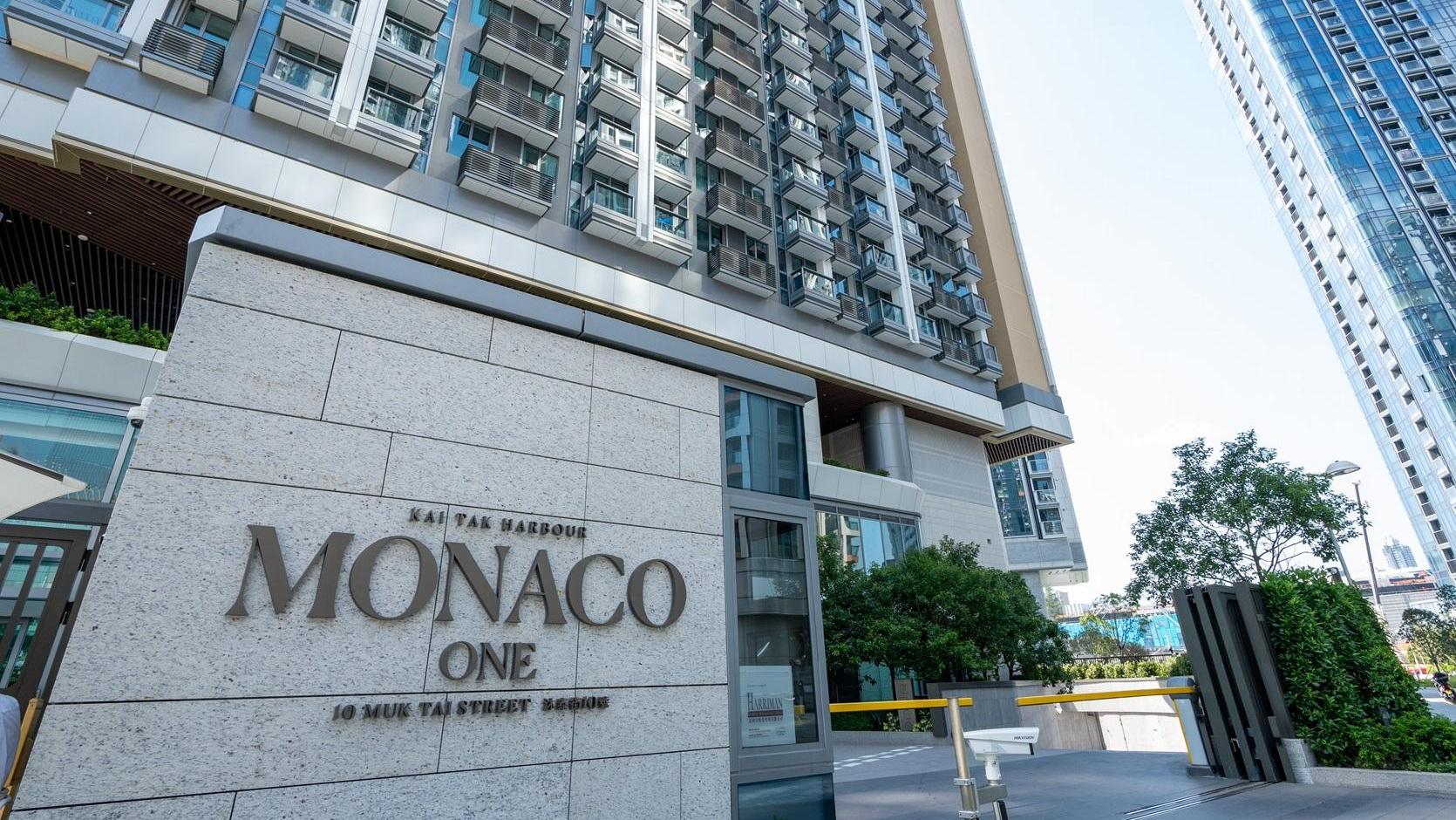 啟德新區本月累暫錄約92宗租賃成交，交投穩步上揚，其中MONACO ONE佔10宗，平均呎租約49元。