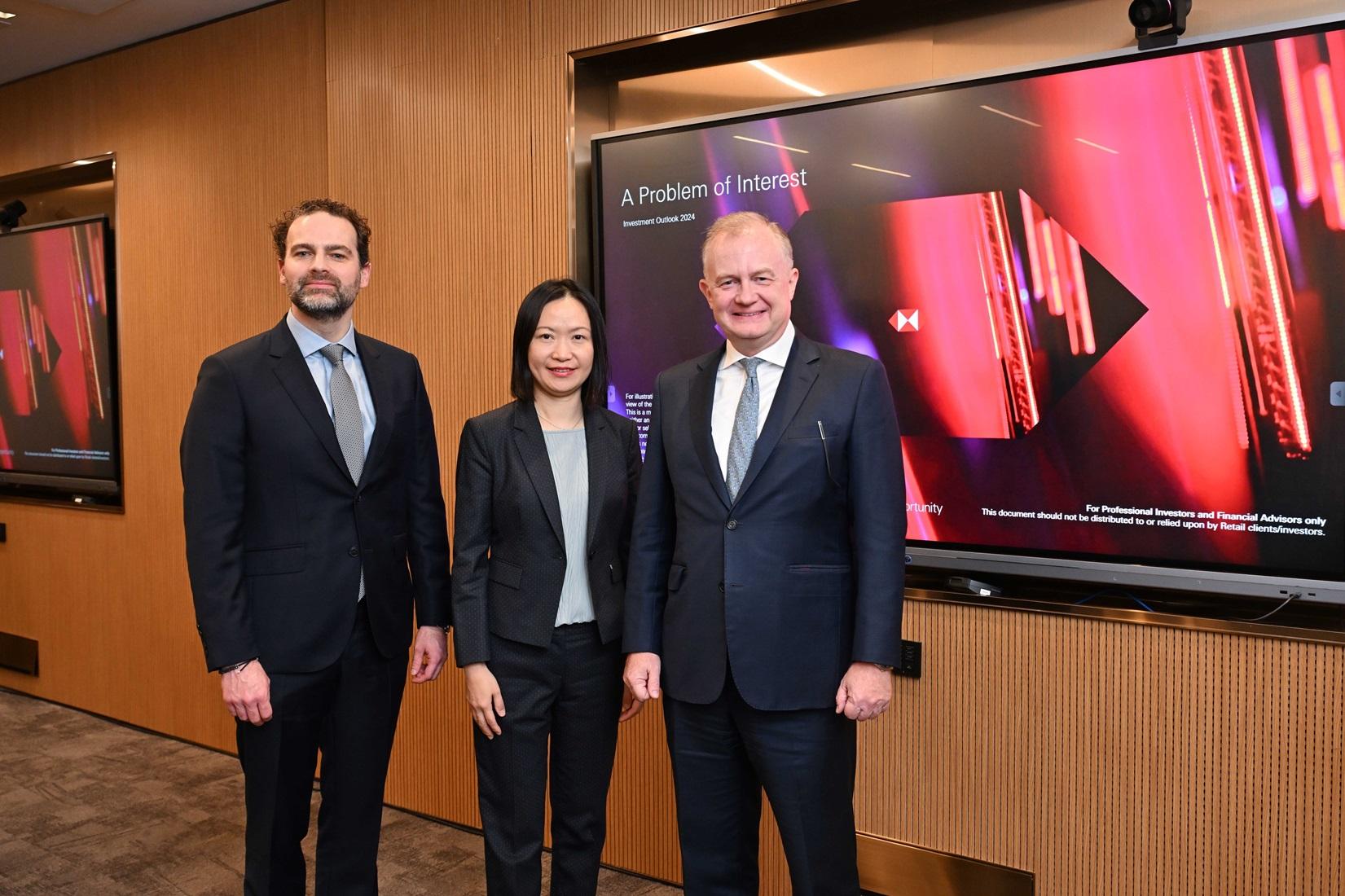 滙豐投資管理料美國最快明年次季減息  內房難大幅好轉