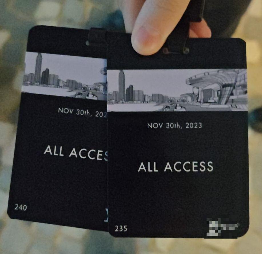 懷疑虛假門票。(警方圖片)