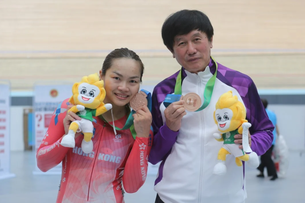 現任單車總教練、年屆70歲的沈金康將退休離任，他於30年間培育黃金寶李慧詩等名將。（資料圖片）