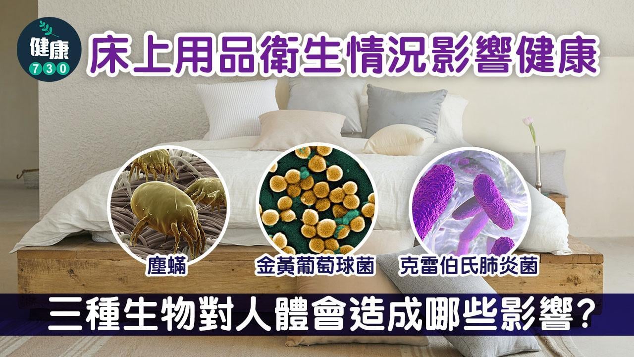 床單衛生｜咩係克雷伯氏肺炎菌？萬一感染會點？（am730製圖）