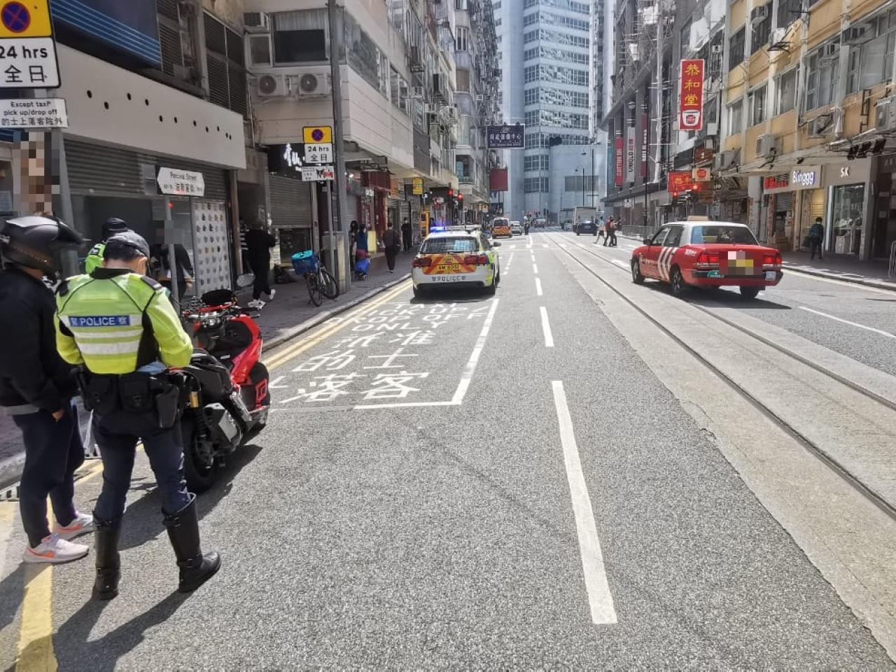 警方一連三日打擊不專注駕駛、超速駕駛行為 3名司機被捕 (警方圖片)