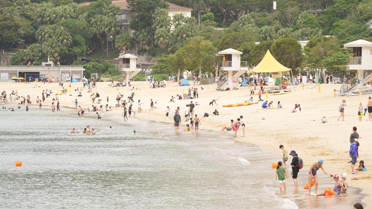 淺水灣泳灘。(資料圖片)