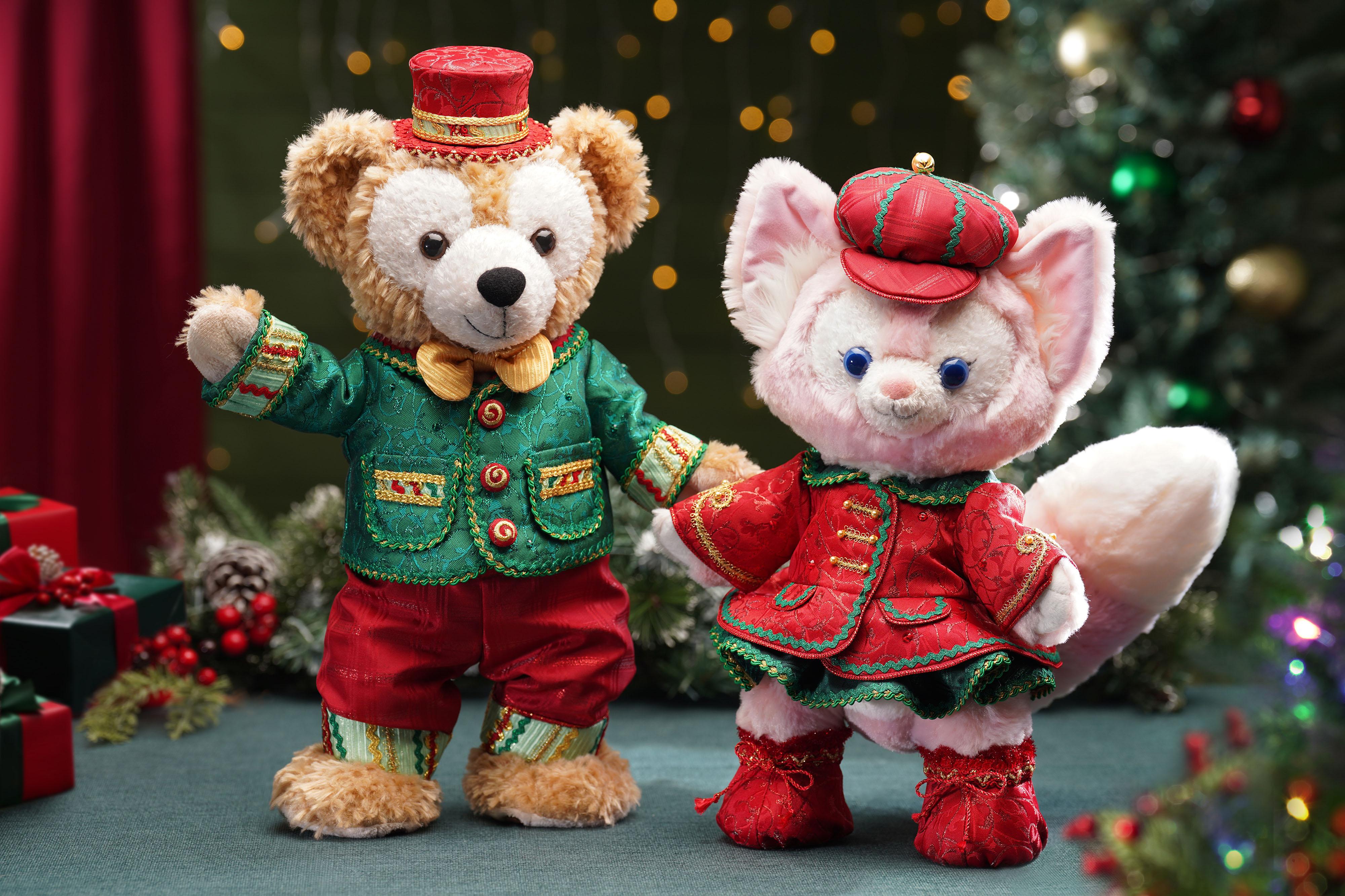 香港迪士尼同時繼續支持本地慈善機構「愛心聖誕大行動」，首次捐出六個獨家Duffy 及LinaBell聖誕限量版毛公仔