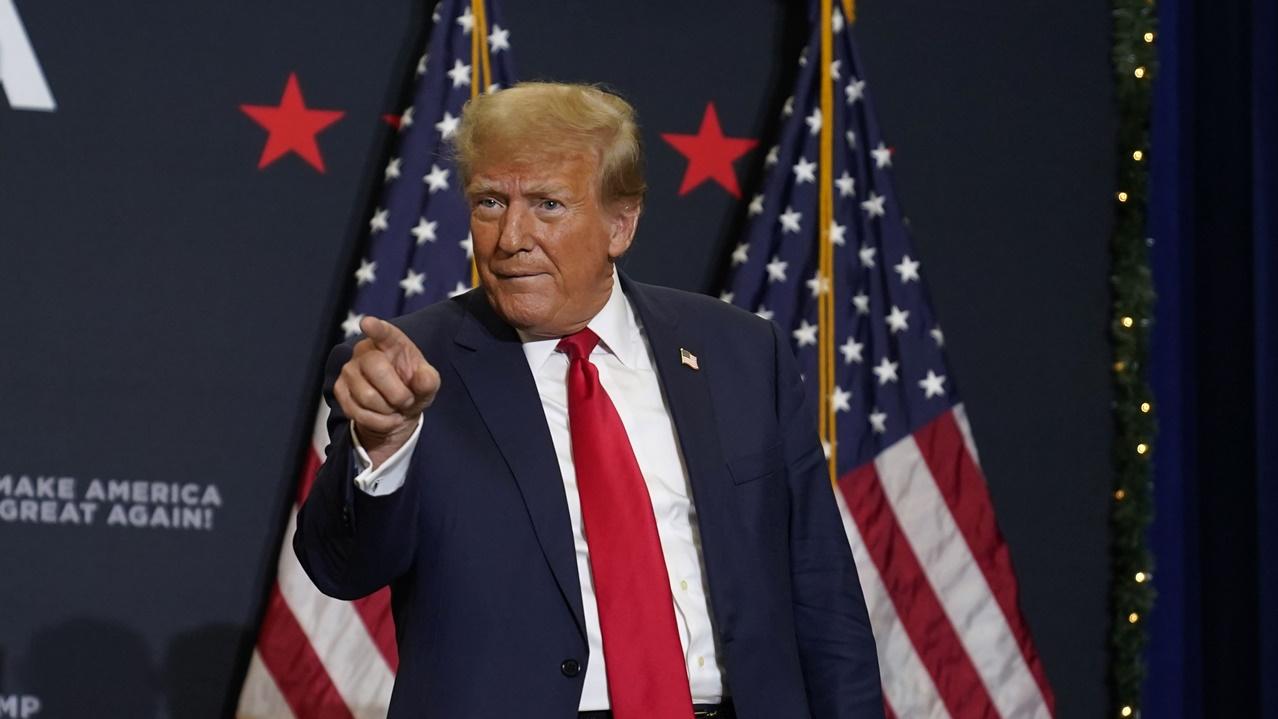 美國大選再多一個州份，緬因州DQ特朗普參加初選資格。(AP)