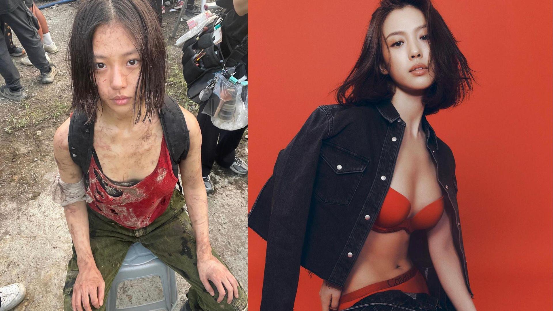 Sweet Home｜高旻示性感上陣 拍火辣內衣寫真曬線條美