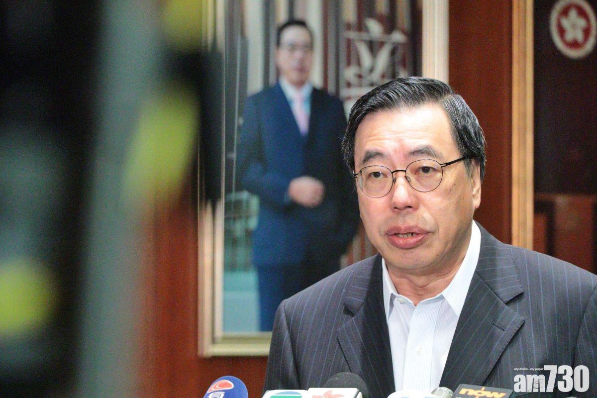 梁君彥：明年有足夠時間完成23條立法　不同意議員是「橡皮圖章」