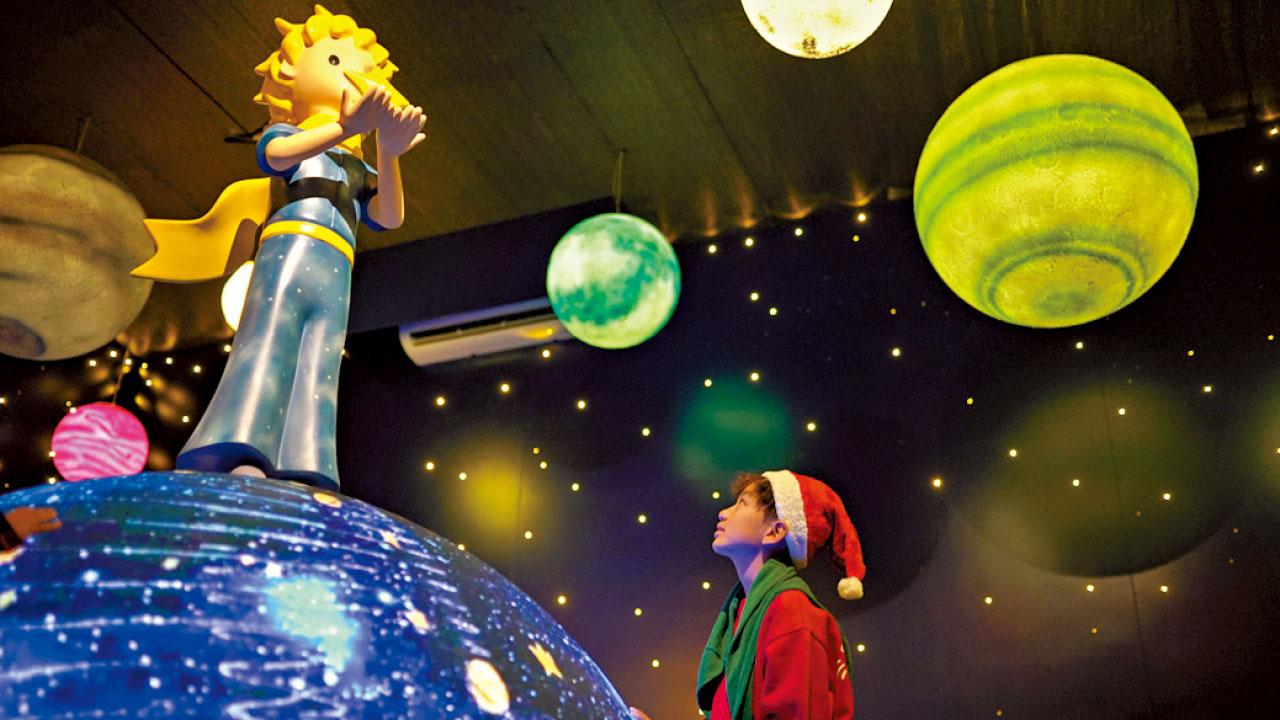 海洋公園聖誕辦《小王子》慶典 小王子 狐狸 巨型玫瑰園打卡